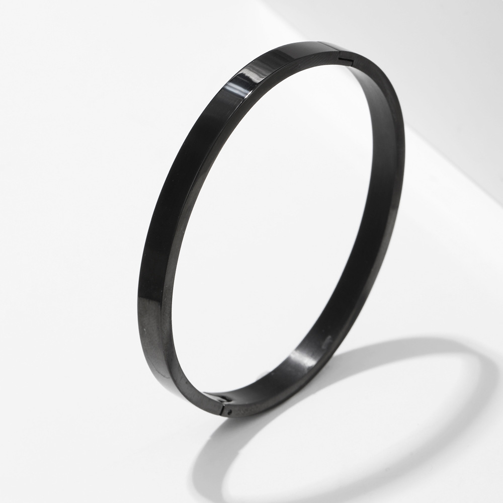 Simple Fashion Glossy Bracelet For Men - Image 6