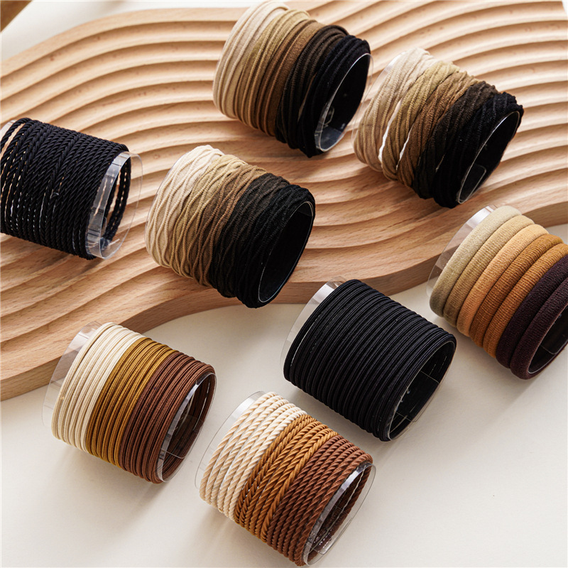 Simple Binding Head Rubber Band Scrunchie - Image 3