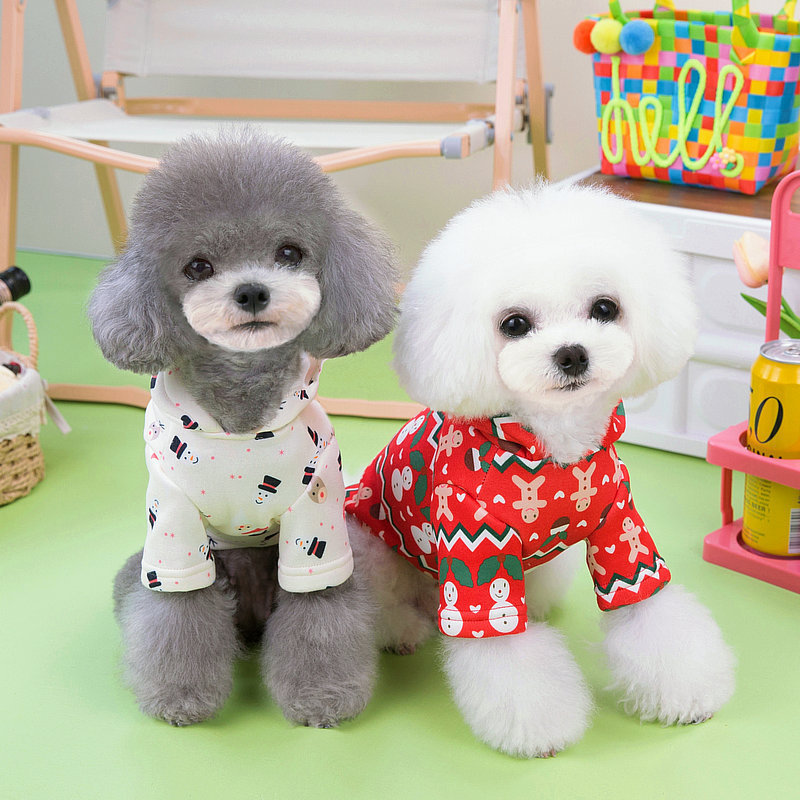 Christmas Dog Printed Cloth Sweatshirt