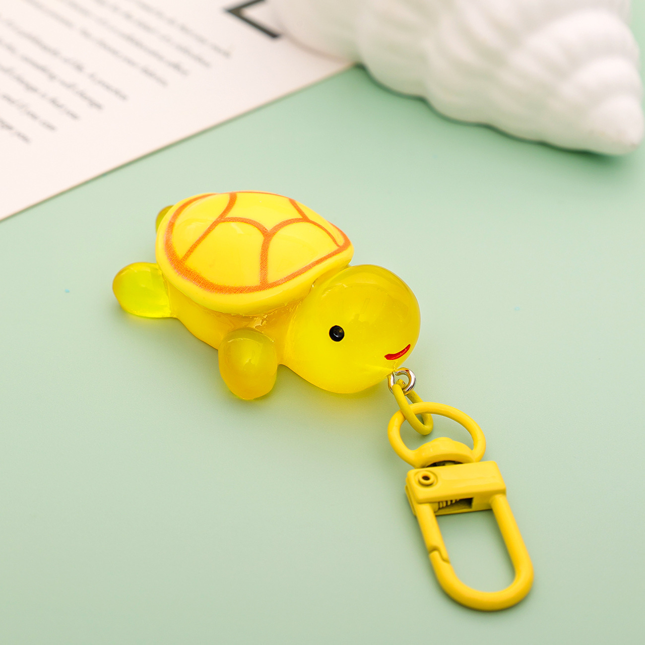 Cute Luminous Little Turtle Keychain - Image 7