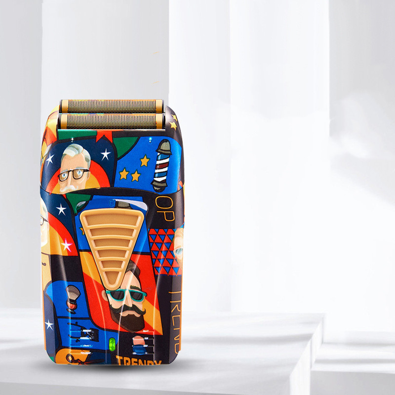 Graffiti Men's USB Electric Shaver - Image 2