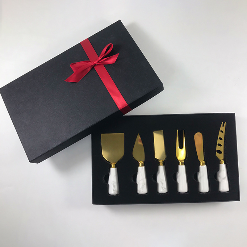 Creative 6-Pc Stainless Steel Spatula Fork Shovel Cutlery - Image 7