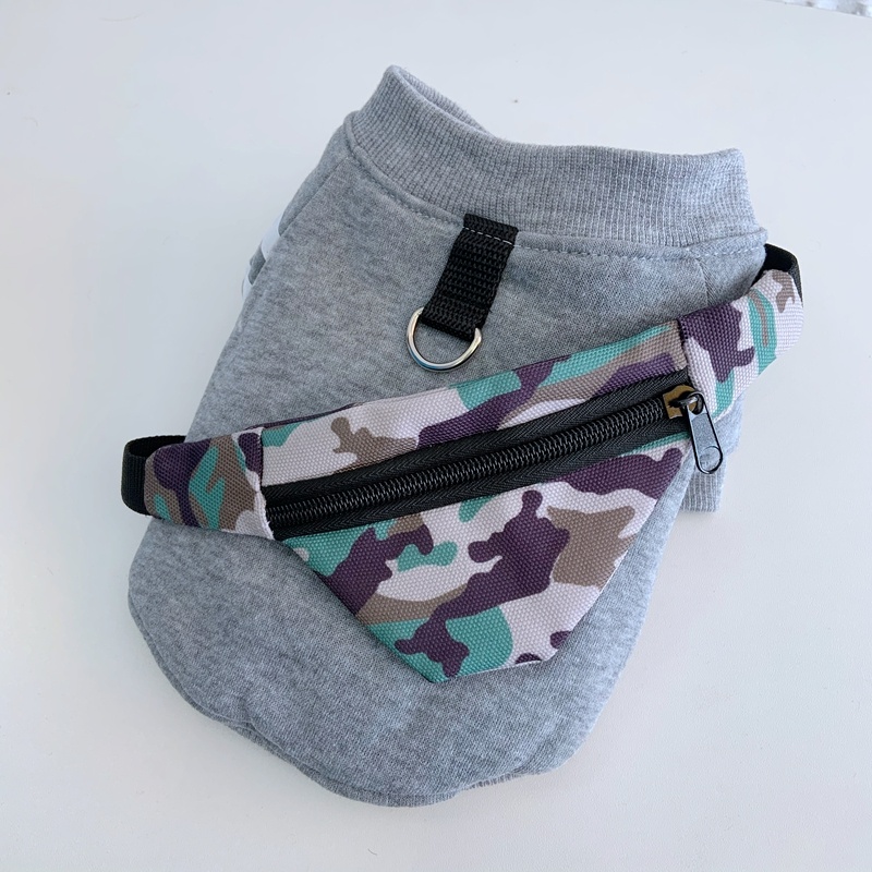 Dog Sleeved Pocket Cotton Coat Hoodie - Image 2