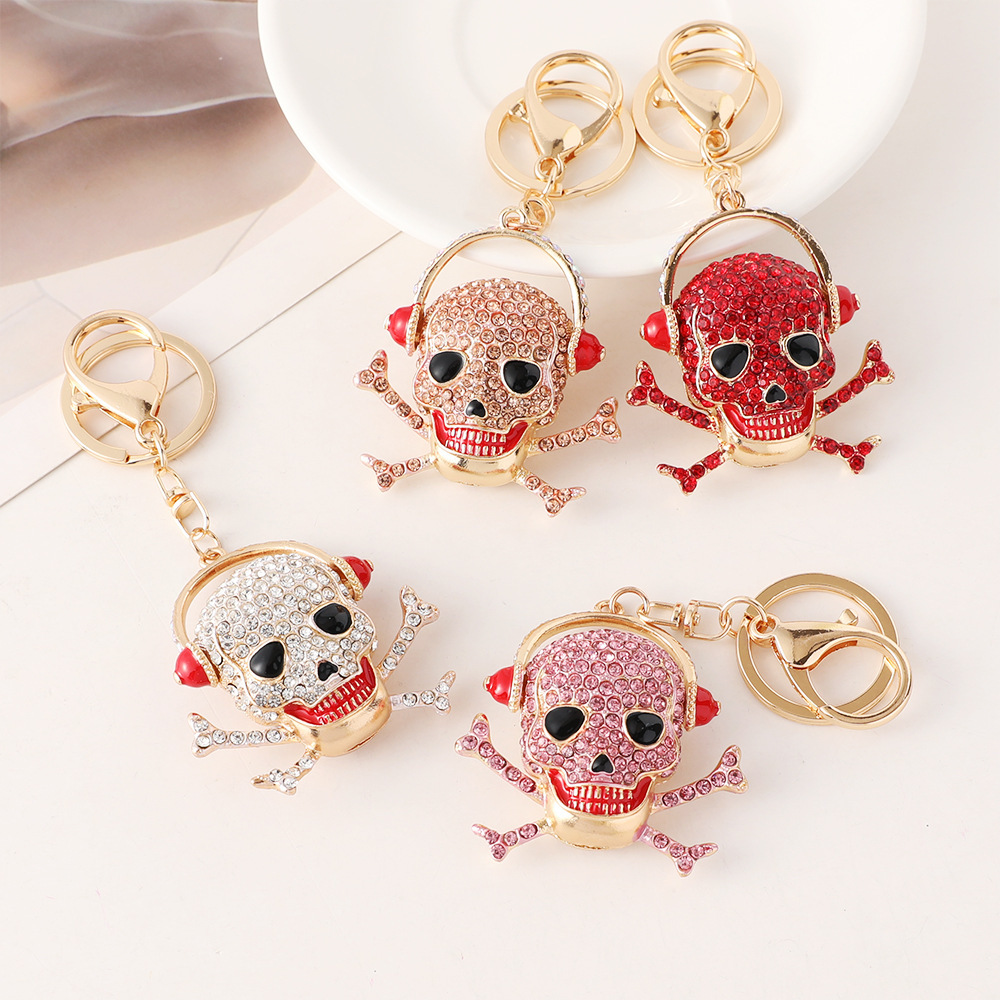 Creative Skeleton Car Keychain Pendant - Image 5