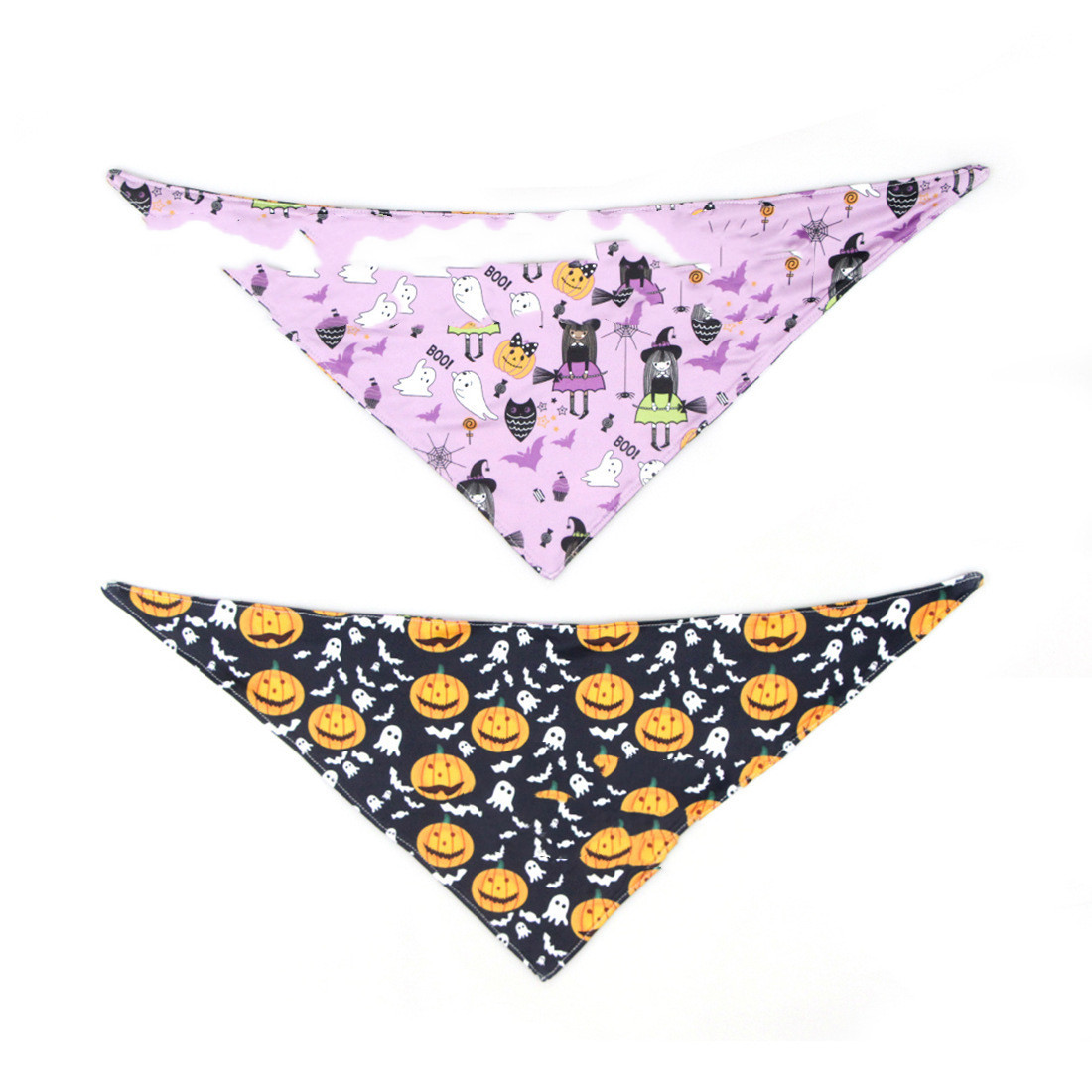 Pet Halloween Double-sided Saliva Towel - Image 5