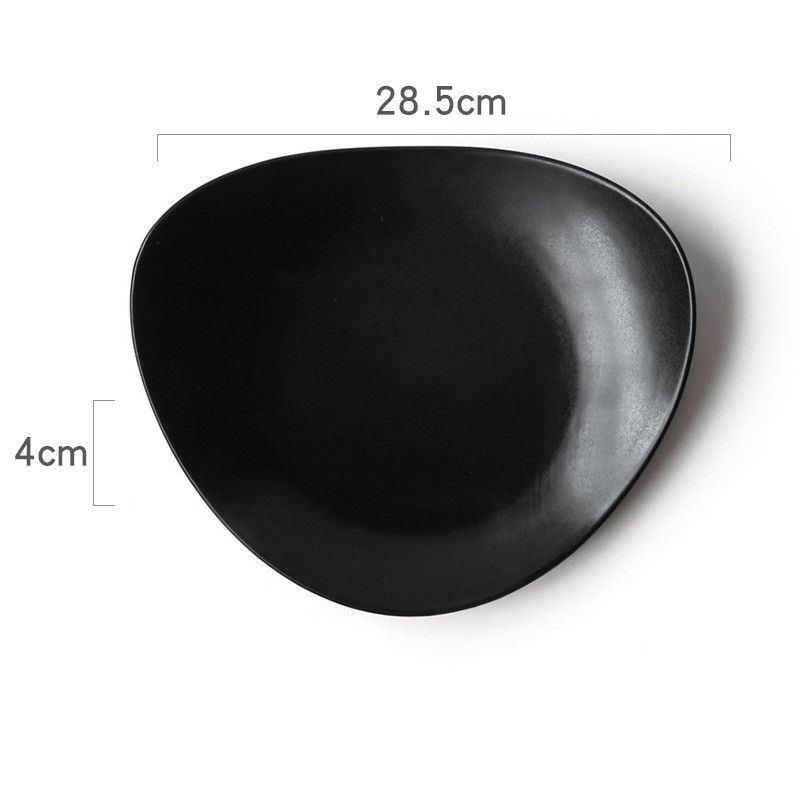 Irregular Household Ceramic Bowls And Plates - Image 6