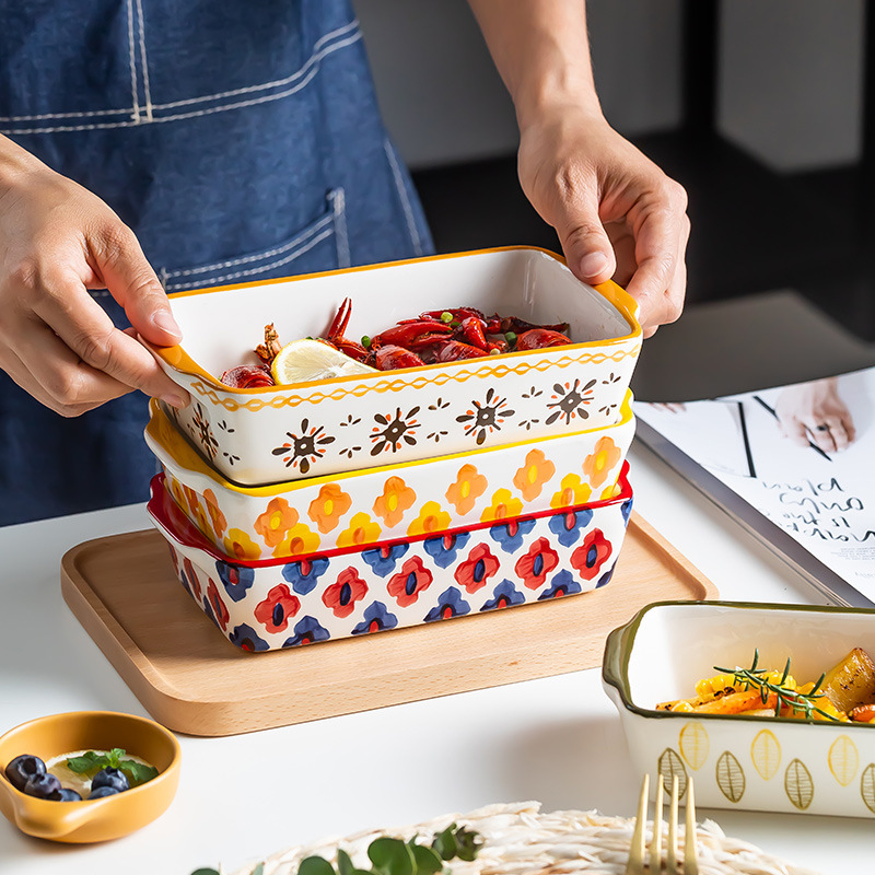 Household Ceramic Creative Tableware For Baking