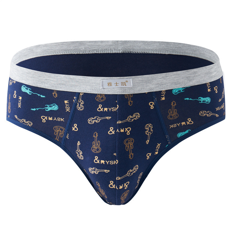 Men Comfortable Soft Cotton Briefs Underwear - Image 4