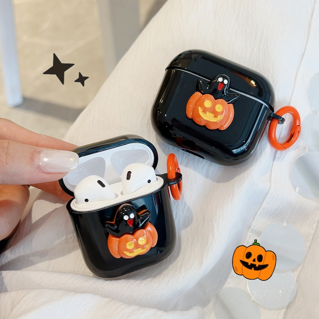 Halloween Stereo Bluetooth Earbuds Case