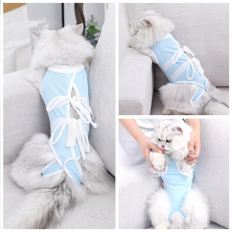 Summer Cat Thin Pet Care Suit - Image 2