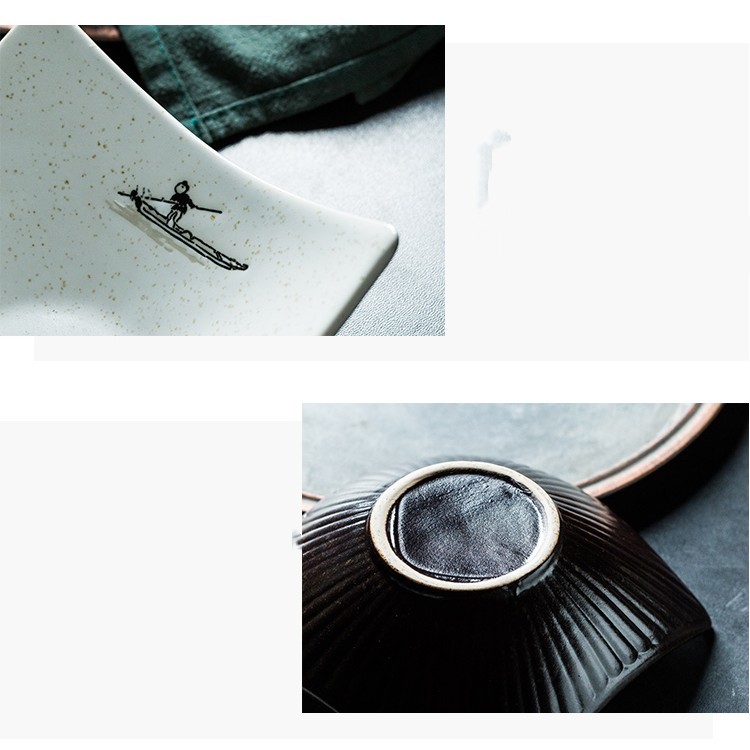 Creative And Minimalist Ceramic Plates - Image 4