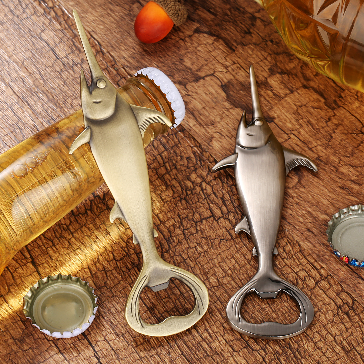 Creative Swordfish Metal Beer Bottle Openers