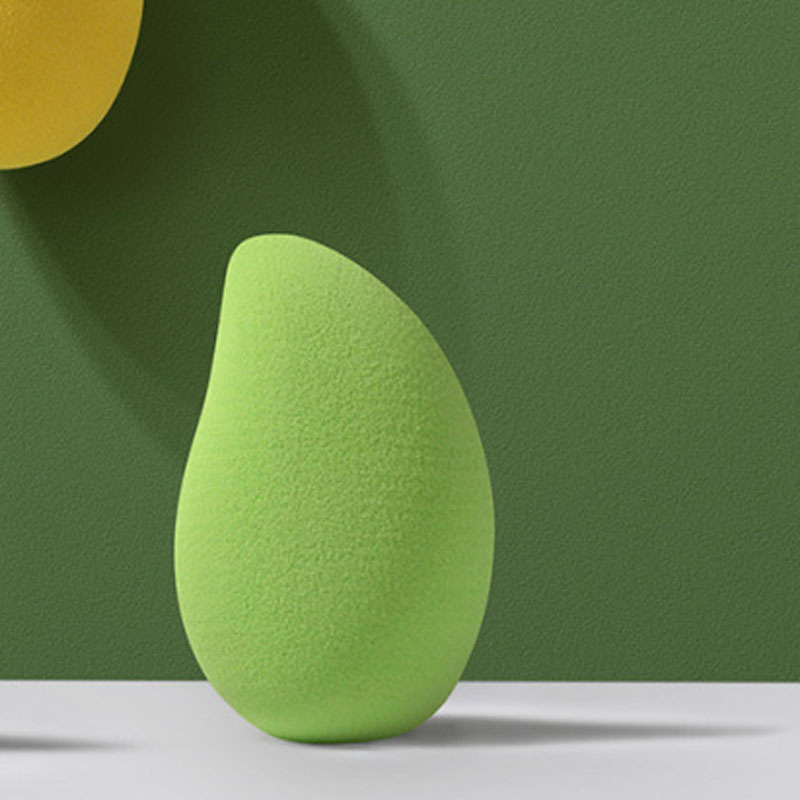 Mango Shaped Makeup Egg Puffs