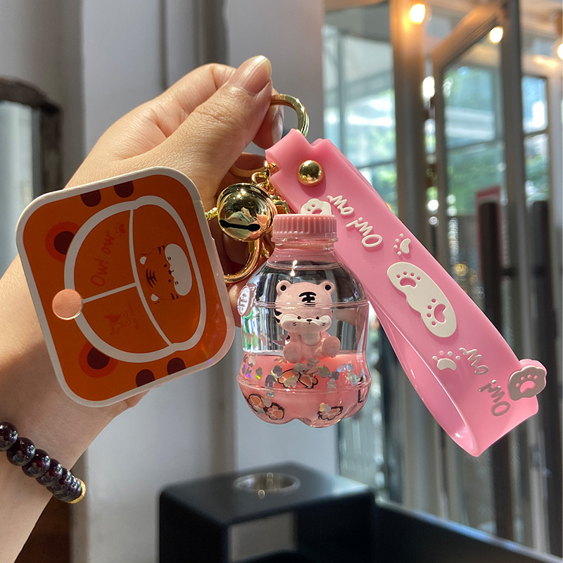 Soft Cute Refueling TankTiger Keychain - Image 5