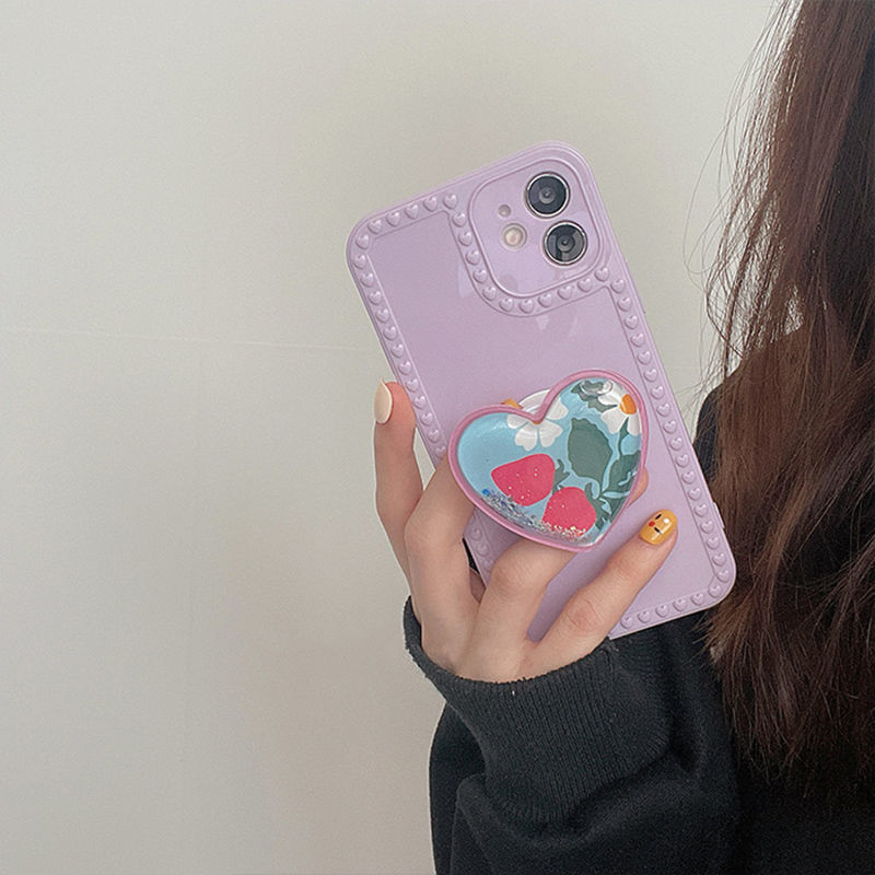 Silicone Flower Korea Phone Case