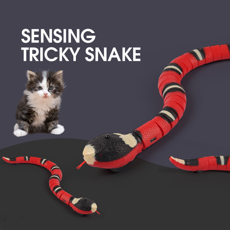 Smart Automatic Eletronic Snake Teasering Toy