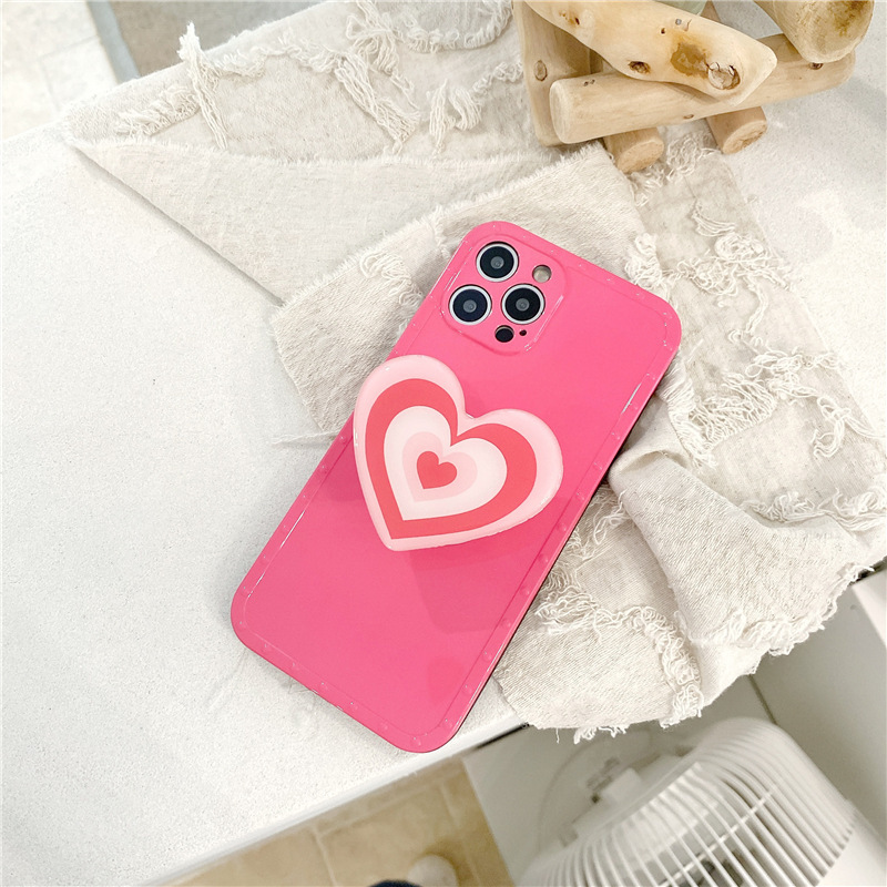 Polka Dot Love Bracket Phone Case - Image 9