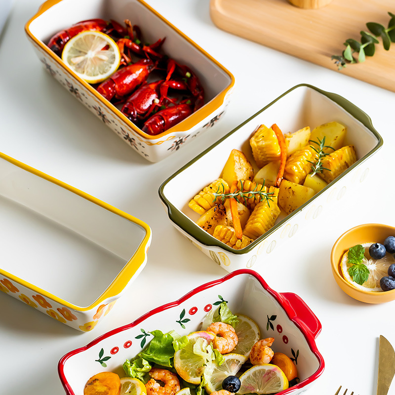 Household Ceramic Creative Tableware For Baking - Image 3