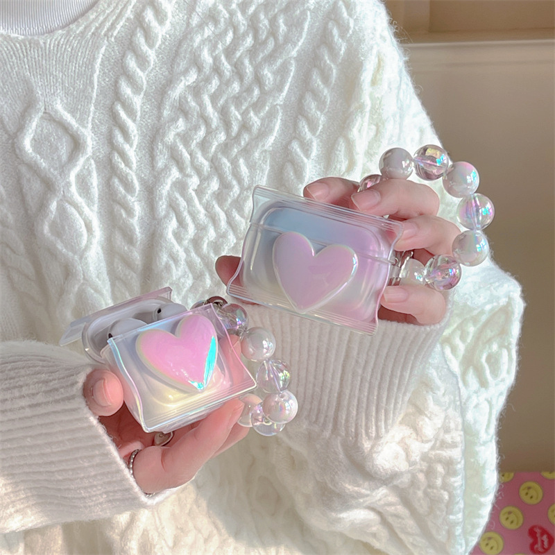 Candy Laser Love AirpodsPro2 Earphone Case