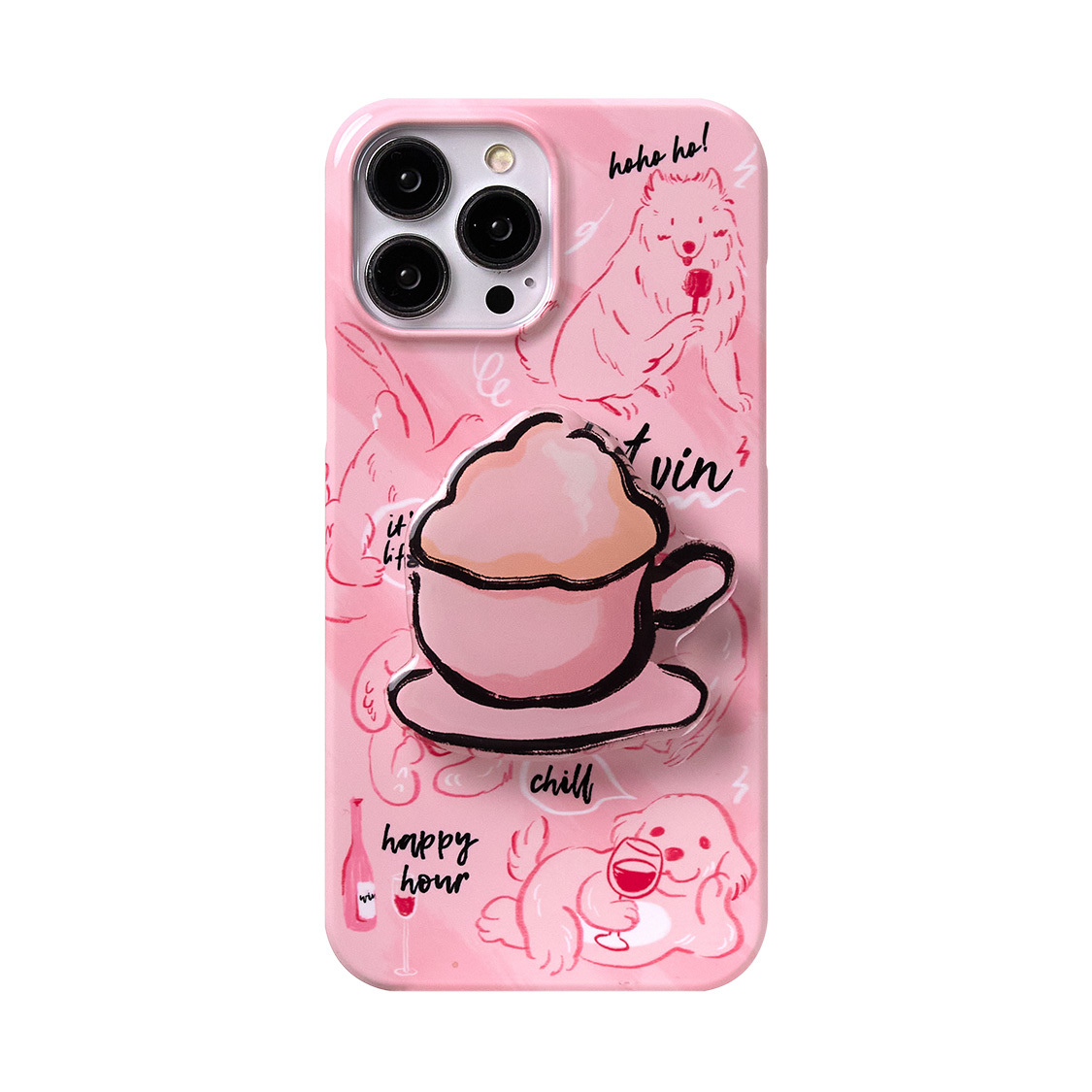 Fashion Cute Cat Print Phone Case - Image 8