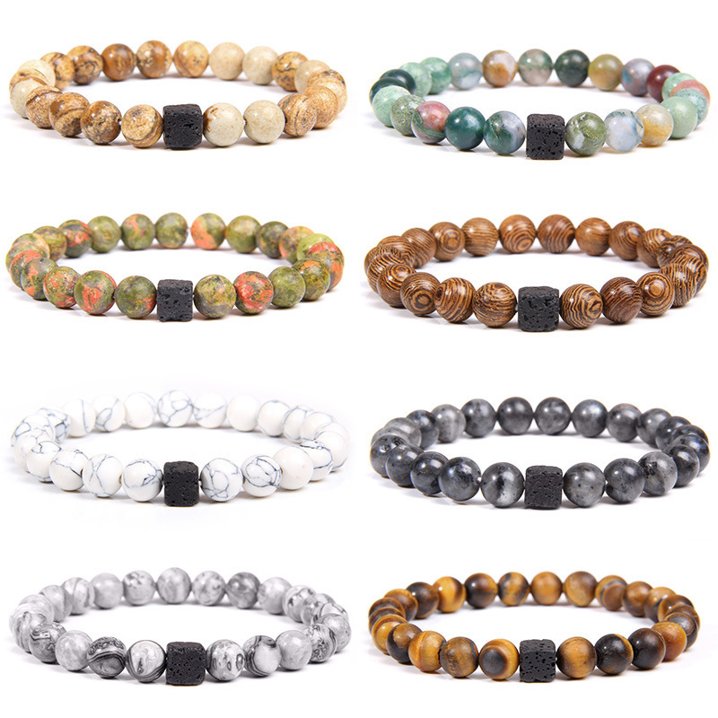 Natural Yellow Tiger Eye Bracelet For Men - Image 4