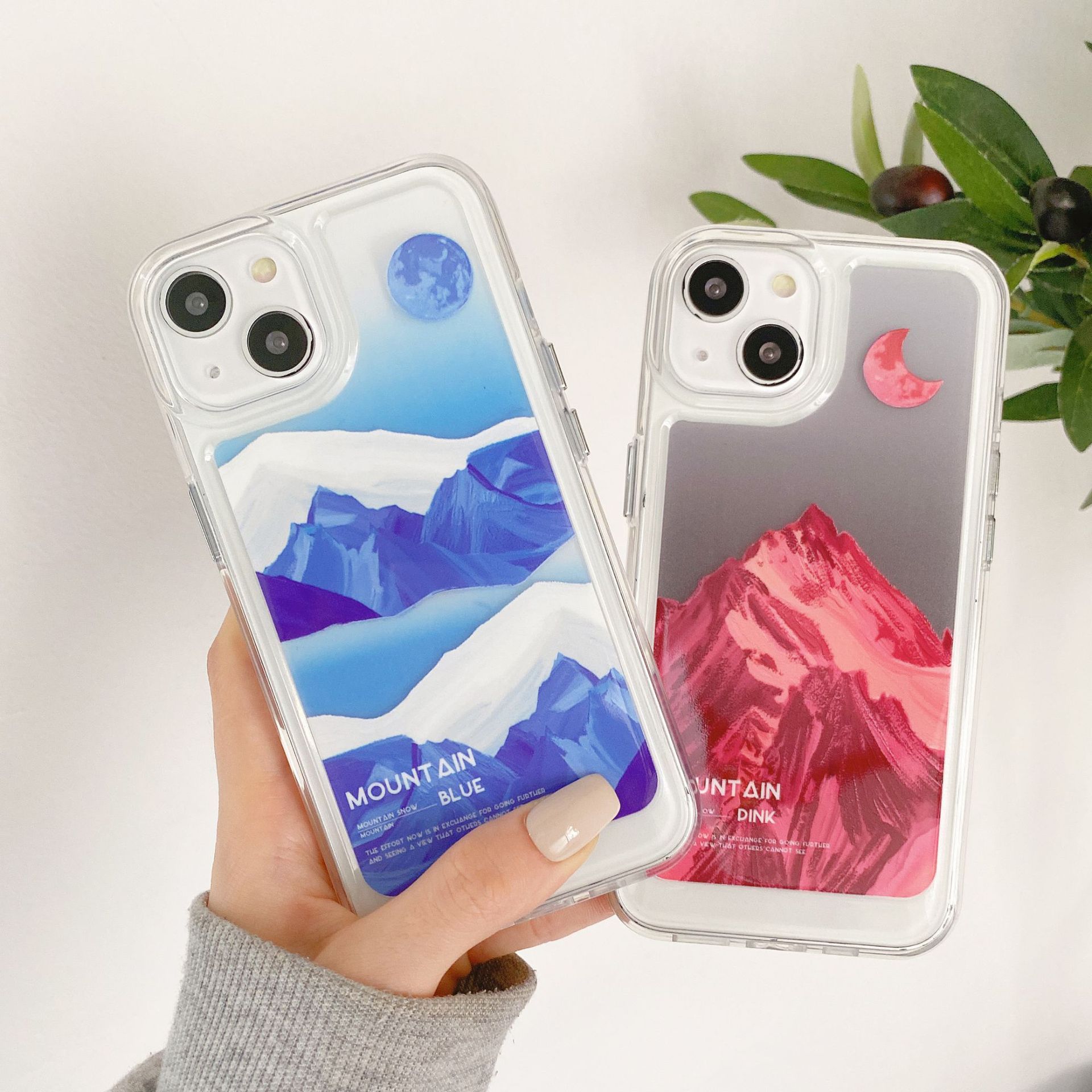 Silicone Transparent Cloud Moon Phone Case - Image 7