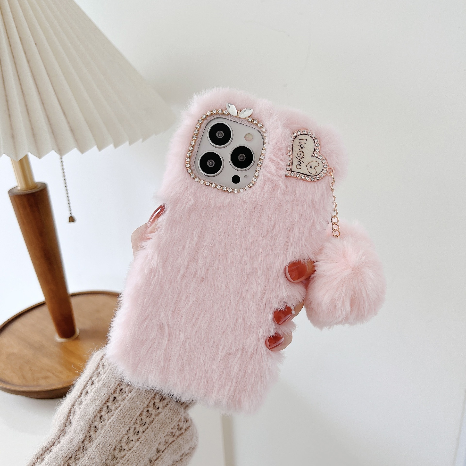 Winter Plush Mobile Phone Case - Image 8