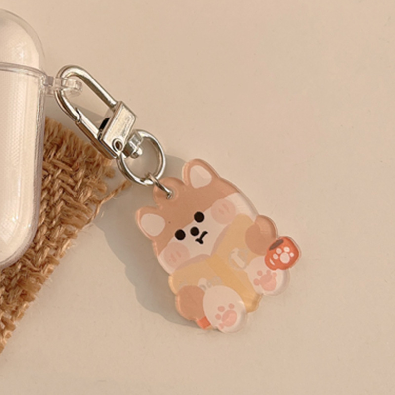 Ins New Bear Heart Keychain - Image 5