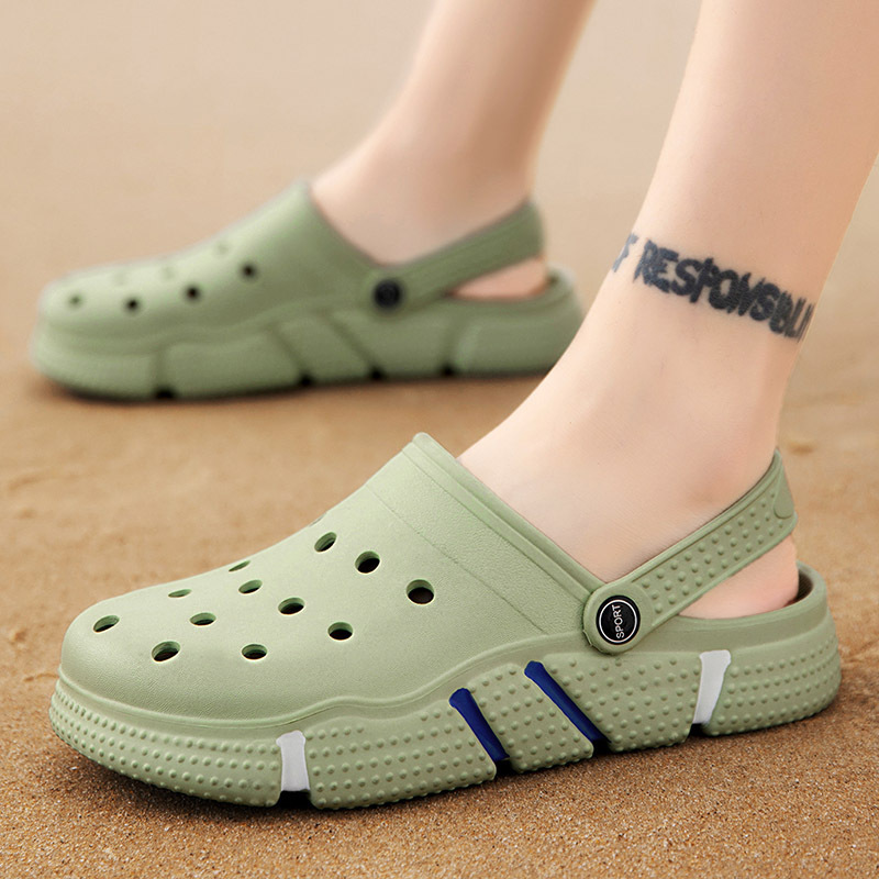 Summer Men Hole Shoes Sandals - Image 6