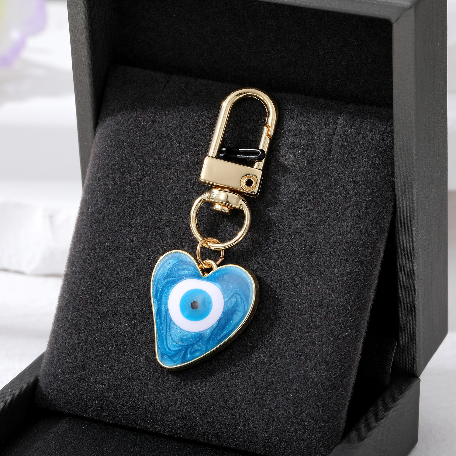 Quicksand Minimalist Creative Devil's Eye Keychain