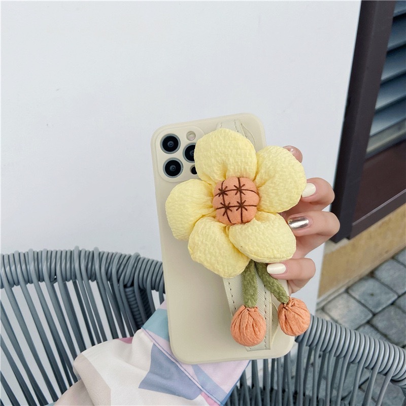 Sunflower Wristband Style Phone Case - Image 5