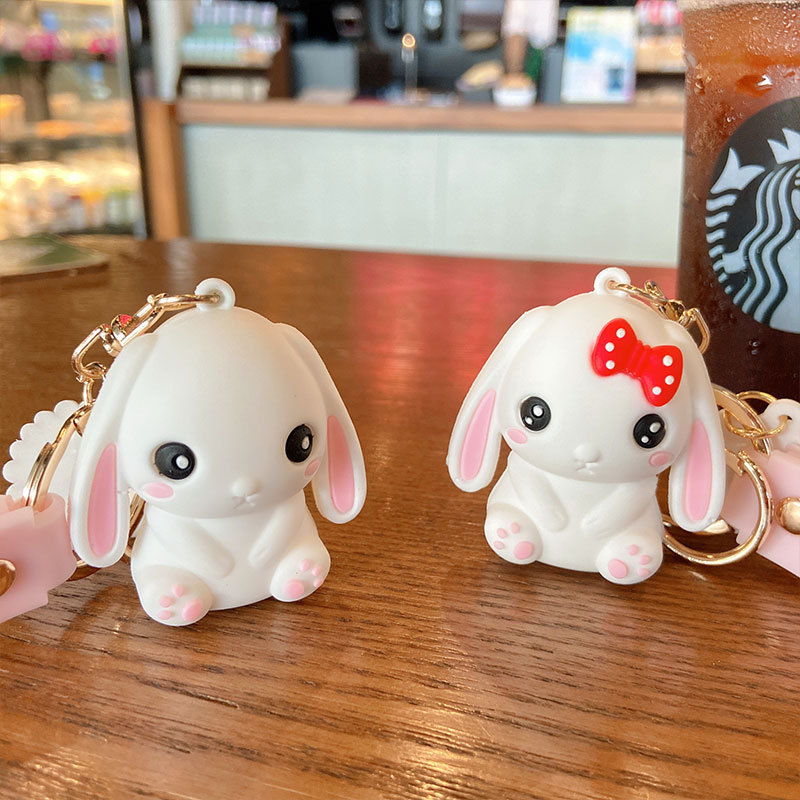 Cute Soft Rubber Doll Keychain - Image 6