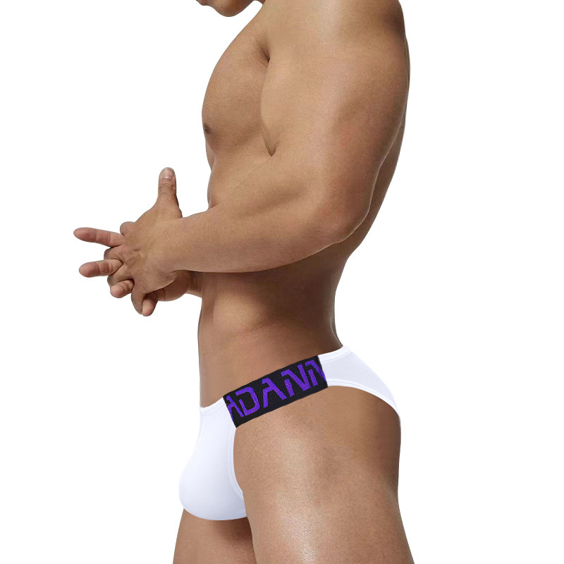 Men's Embossed Belt Low Waist Briefs Underwear - Image 10