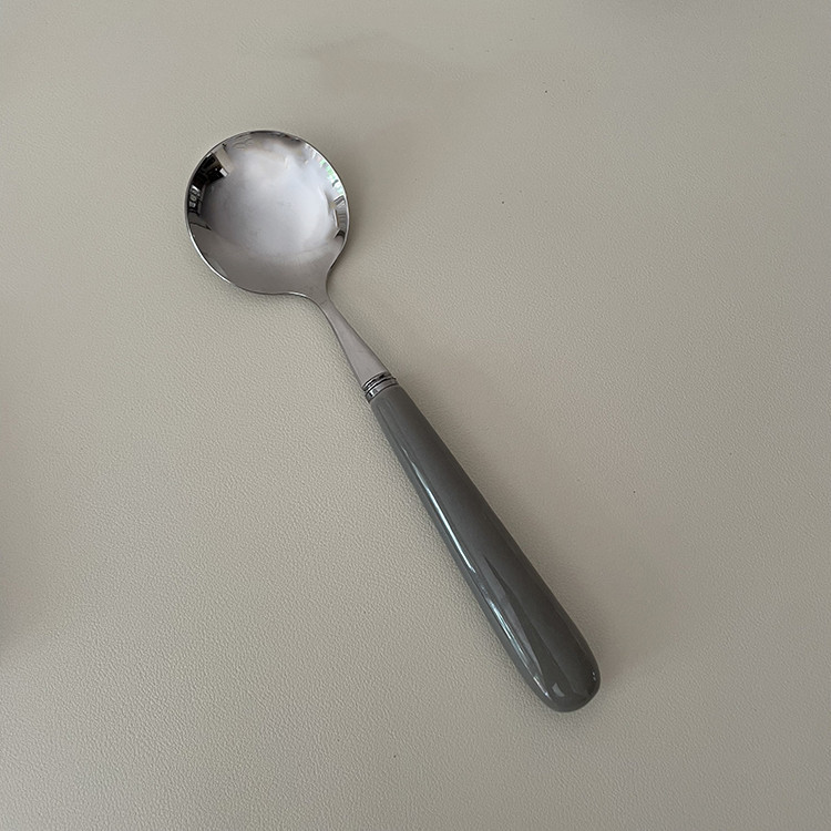 Stainless Steel 3 Pcs Thickened Ceramic Cutlery - Image 5