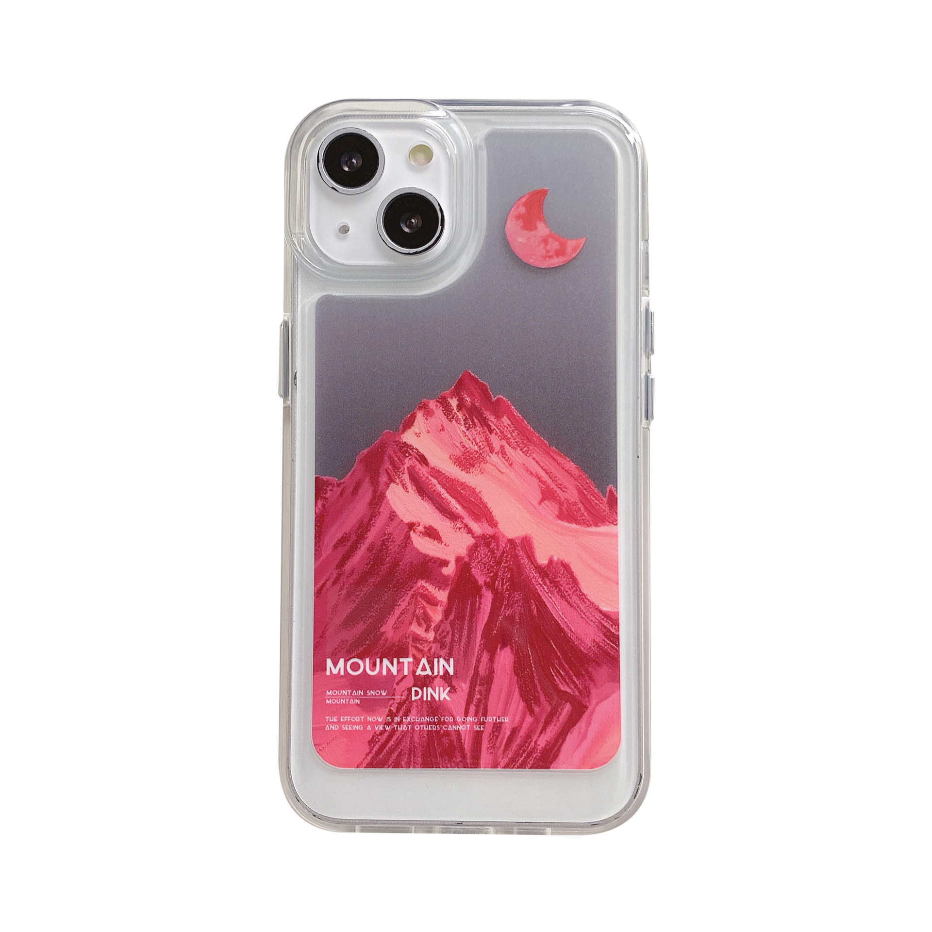 Silicone Transparent Cloud Moon Phone Case - Image 5