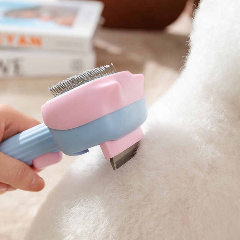 Pet Grooming Deshedding Brush For Large Dog - Image 9