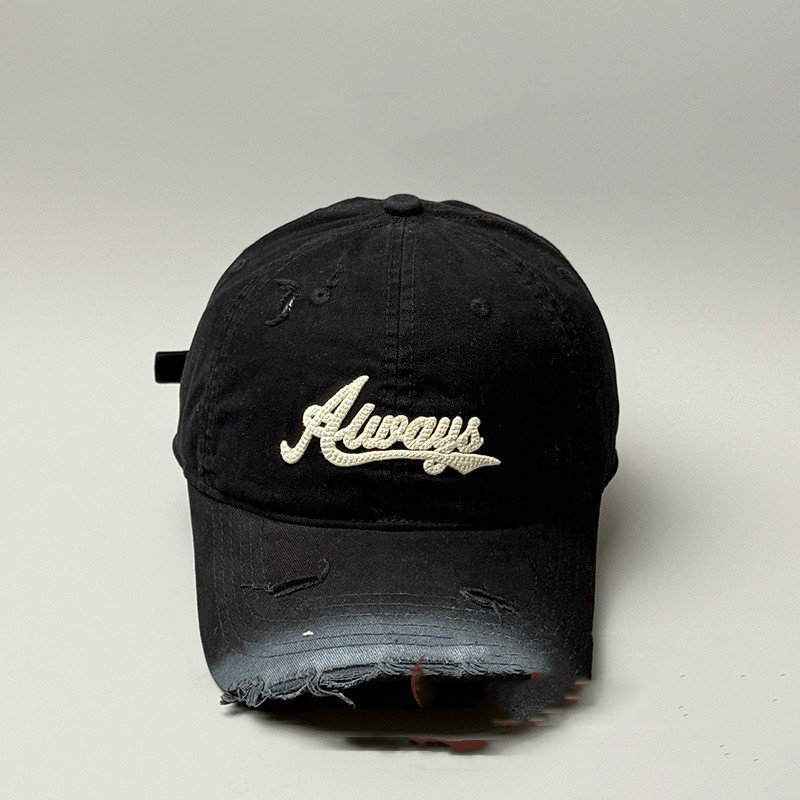 Retro Worn Washed-out Sun Hat - Image 5