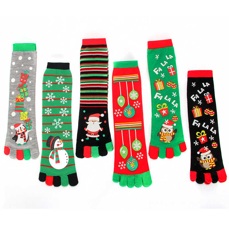 Cute Christmas Sweat-absorbent Split-toe Socks - Image 5