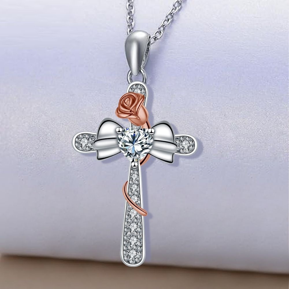 Redeemed Rose Female Necklace