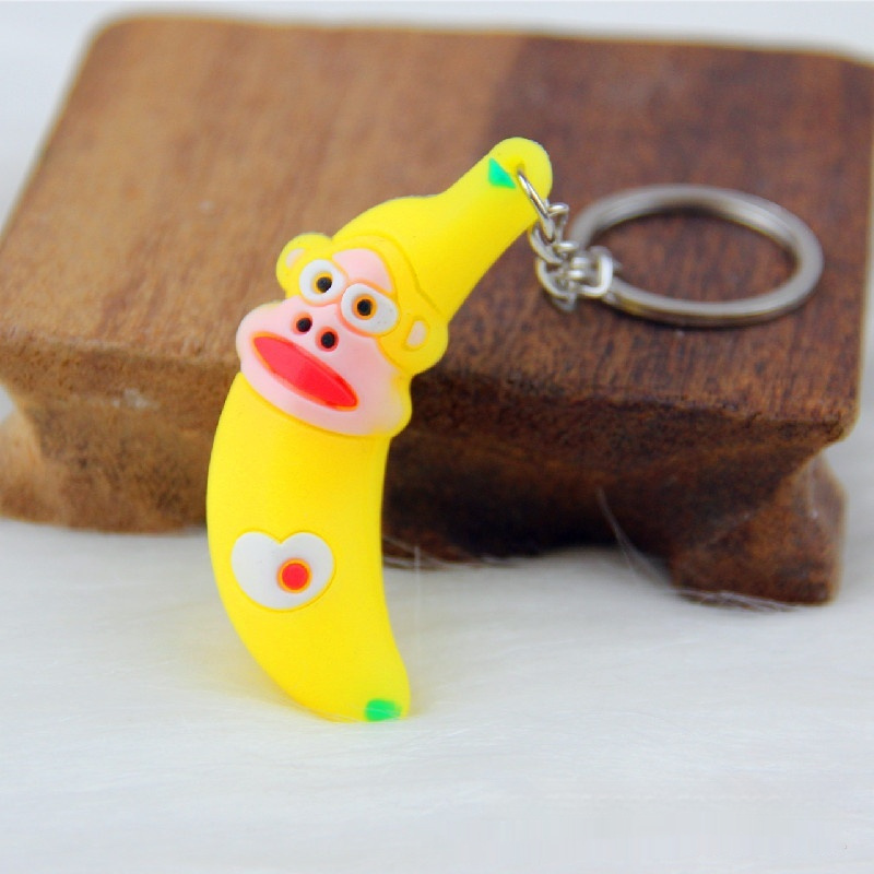 Emulational Fruit Bag Keychain Pendant - Image 3