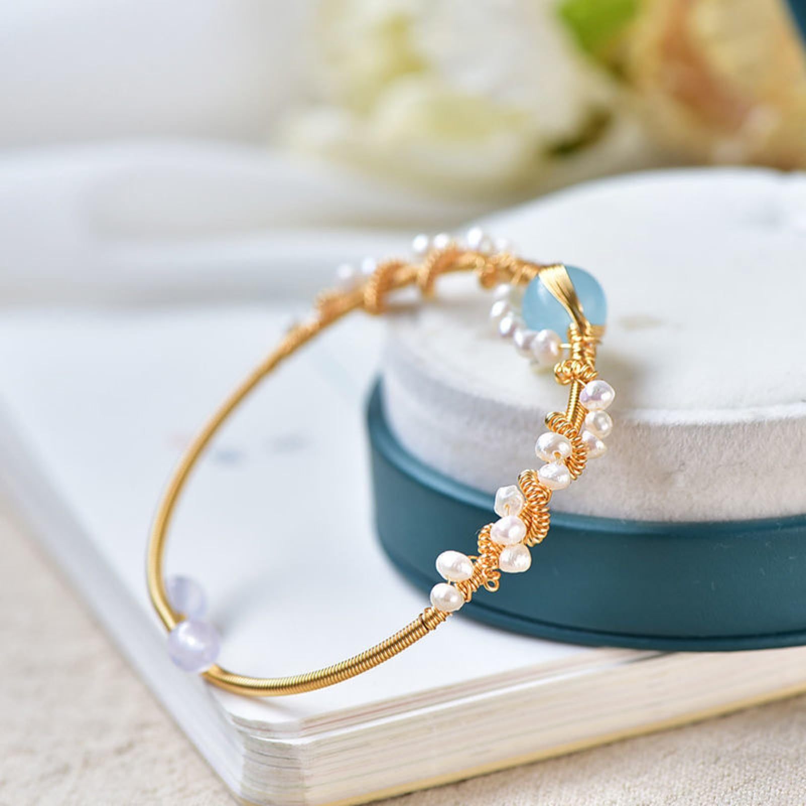 Gold Plating Pearl Bracelet - Image 6