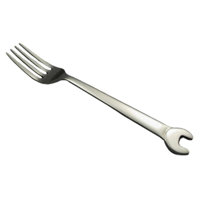 304 Stainless Steel Wrench Cutlery Set - Image 3