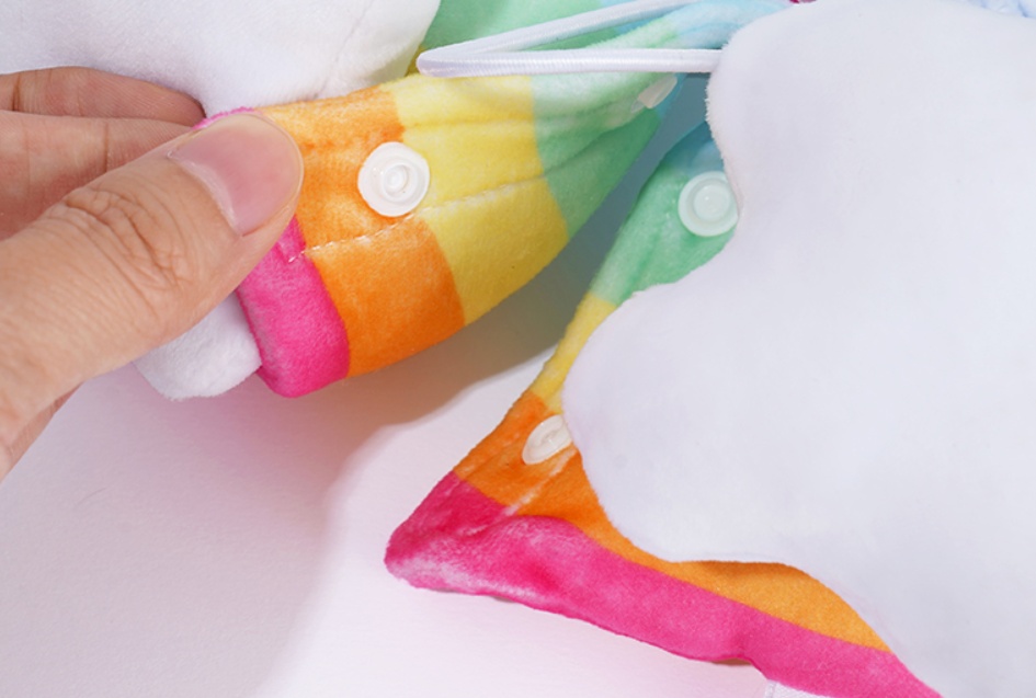 Pet Fashion Rainbow Anti-Lick Collar Cover - Image 4