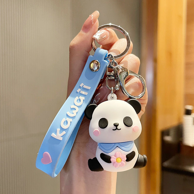 Cute Kawaii Panda Skating Keychain - Image 6