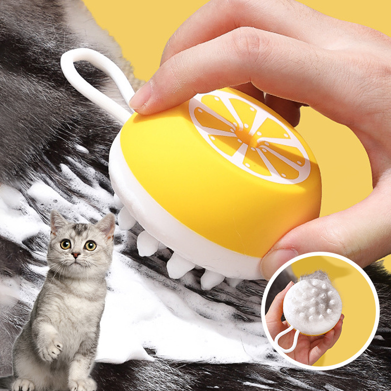 Soft Silicone 2-in-1 Pet SPA Grooming Comb