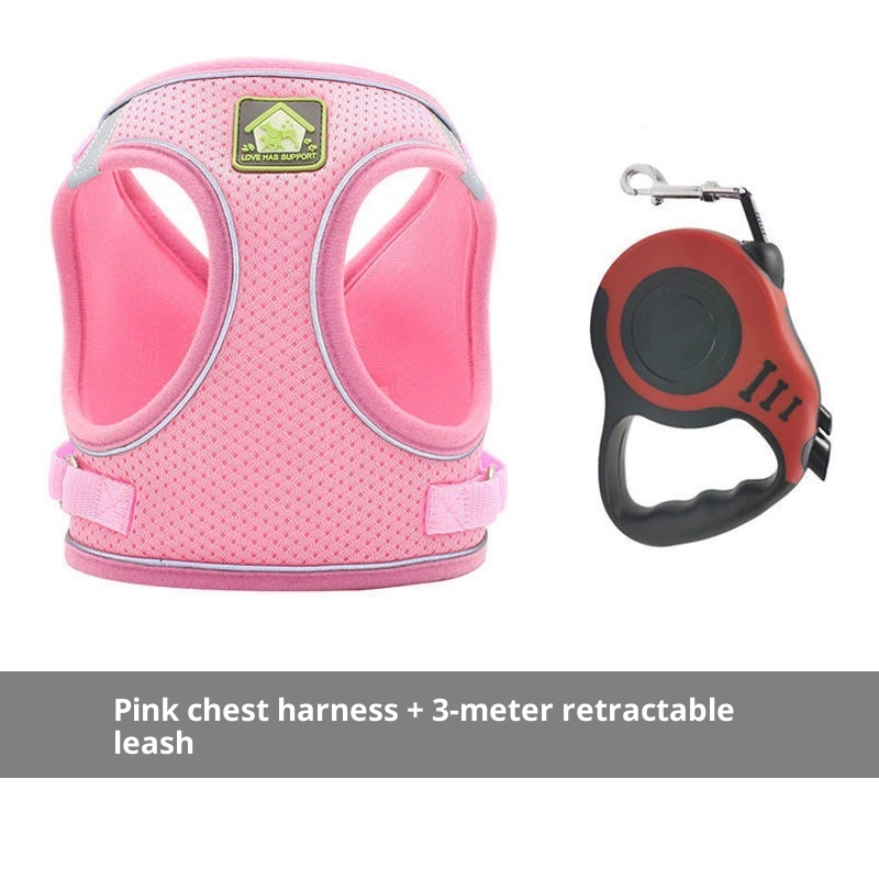 Anti-Escape Breathable Cat Walking Leash Vest - Image 4