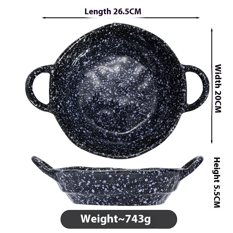 Large Vintage Ceramic Tableware Soup Plate - Image 8