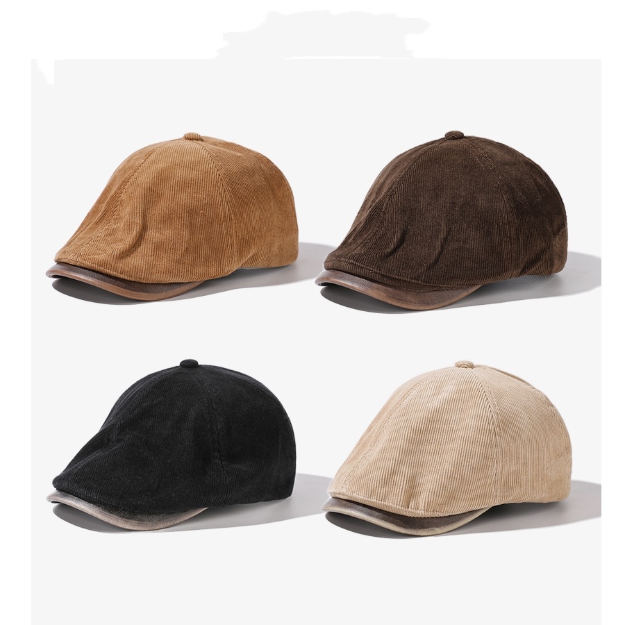 Fashion Retro Corduroy Advance Cap - Image 4