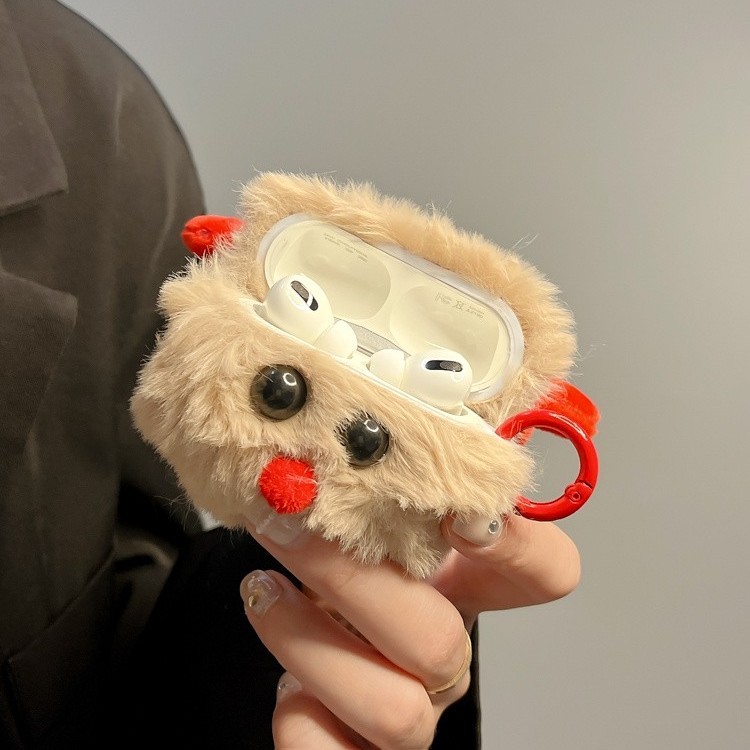 Plush Elk Christmas Bluetooth Wireless Case