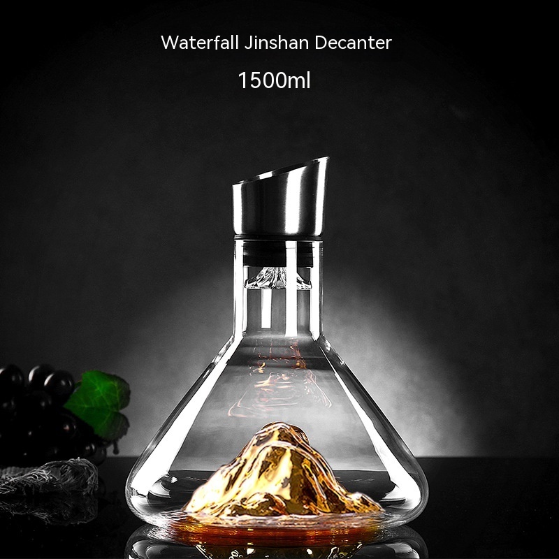 Iceberg Waterfall Fast Red Wine Decanter - Image 3